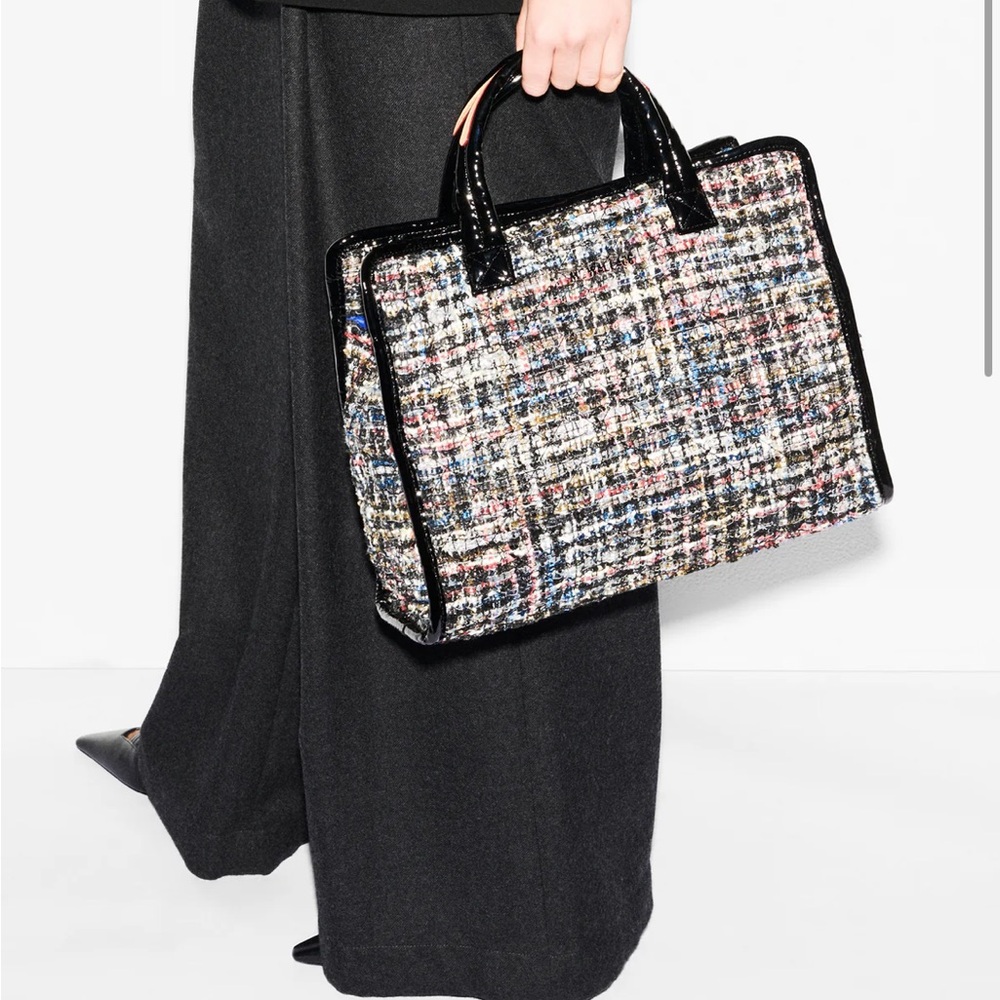 MZ Wallace Metro Box Tote Midnight Sparkle